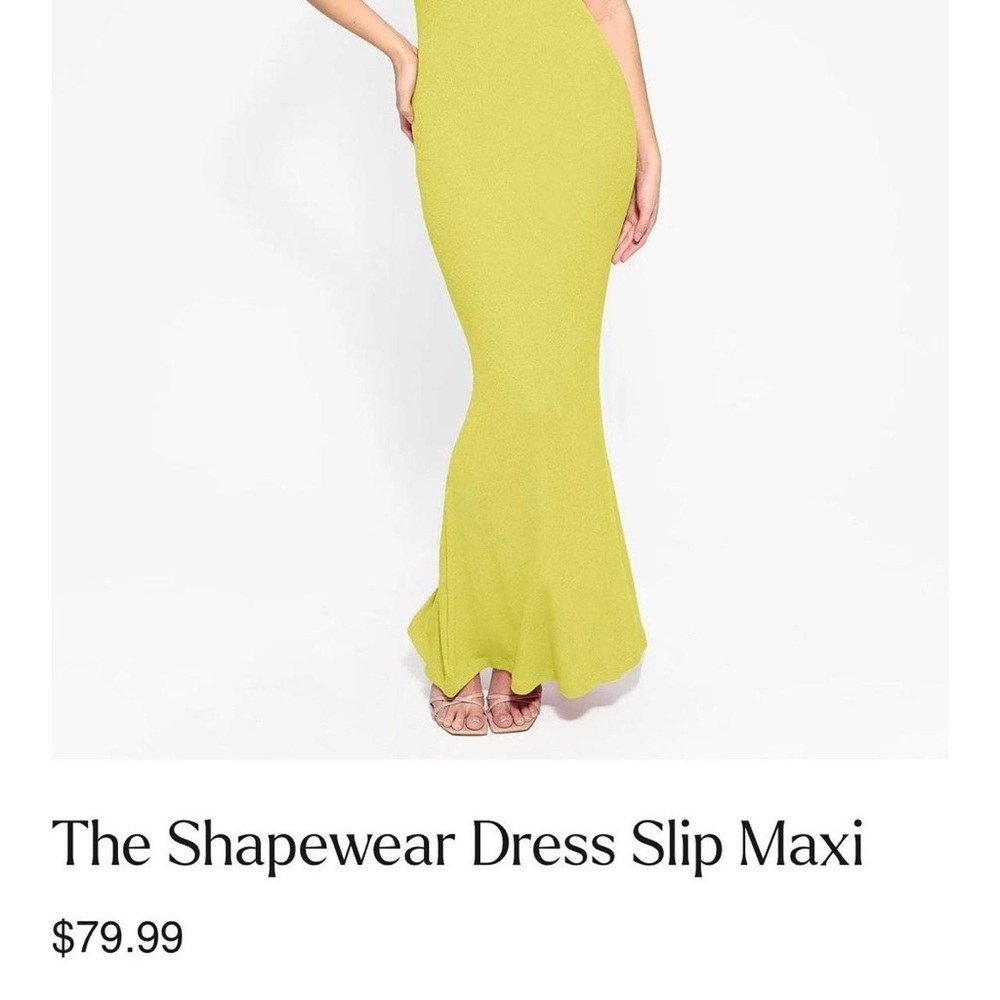 Yellow Popilush shapewear dress